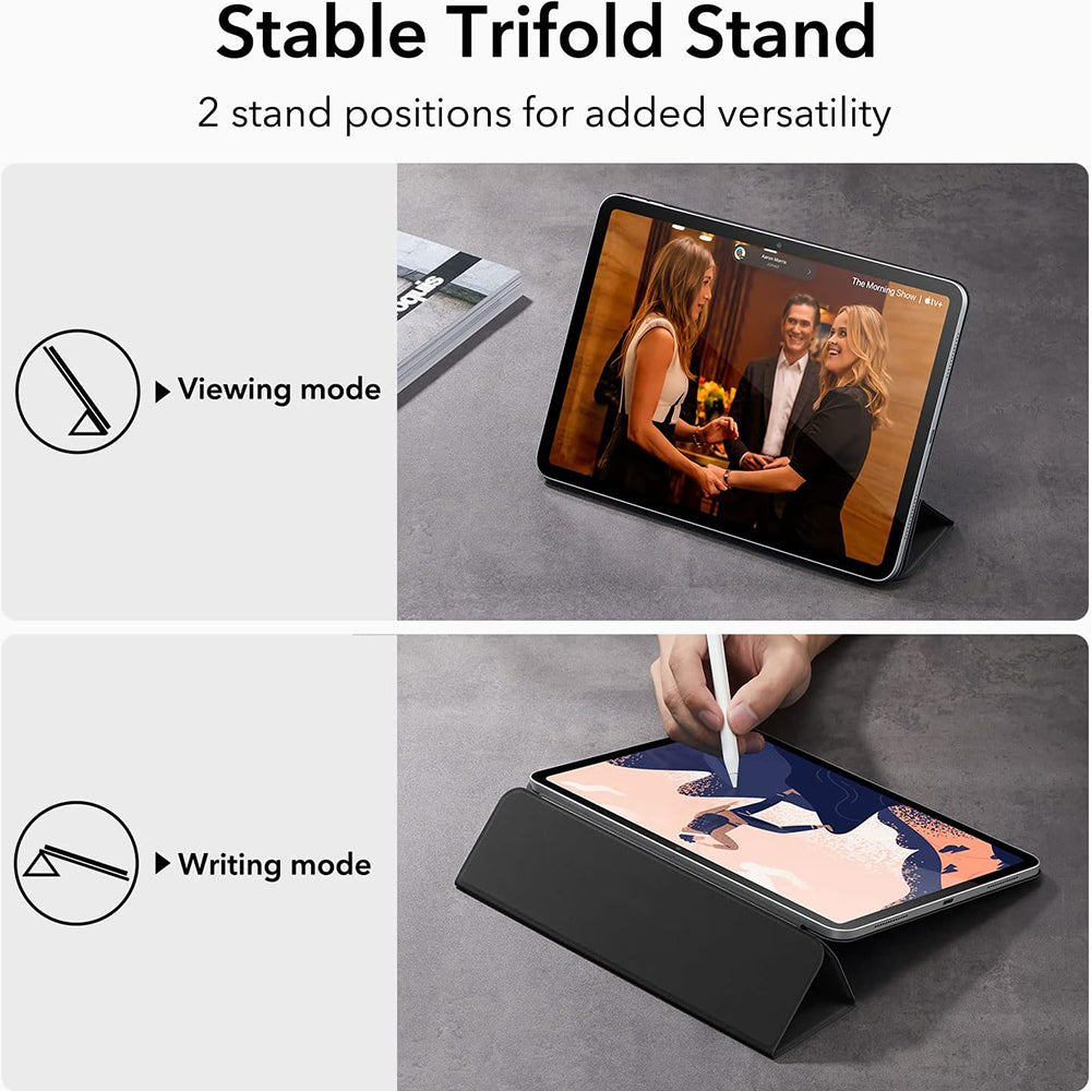Etui do Apple iPad (2025) / (2022), ESR, Rebound, Czarne
