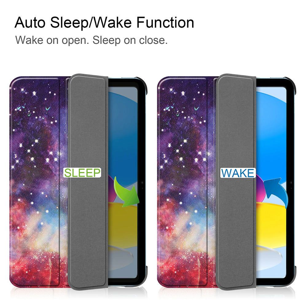 Etui na Apple iPad (2025) / (2022), Techsuit, FoldPro Butterfly, Wielokolorowe