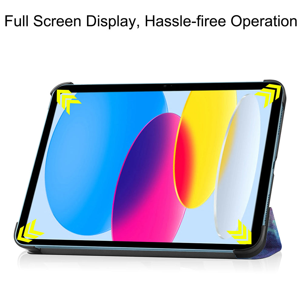 Etui na Apple iPad (2025) / (2022), Techsuit, FoldPro Butterfly, Wielokolorowe