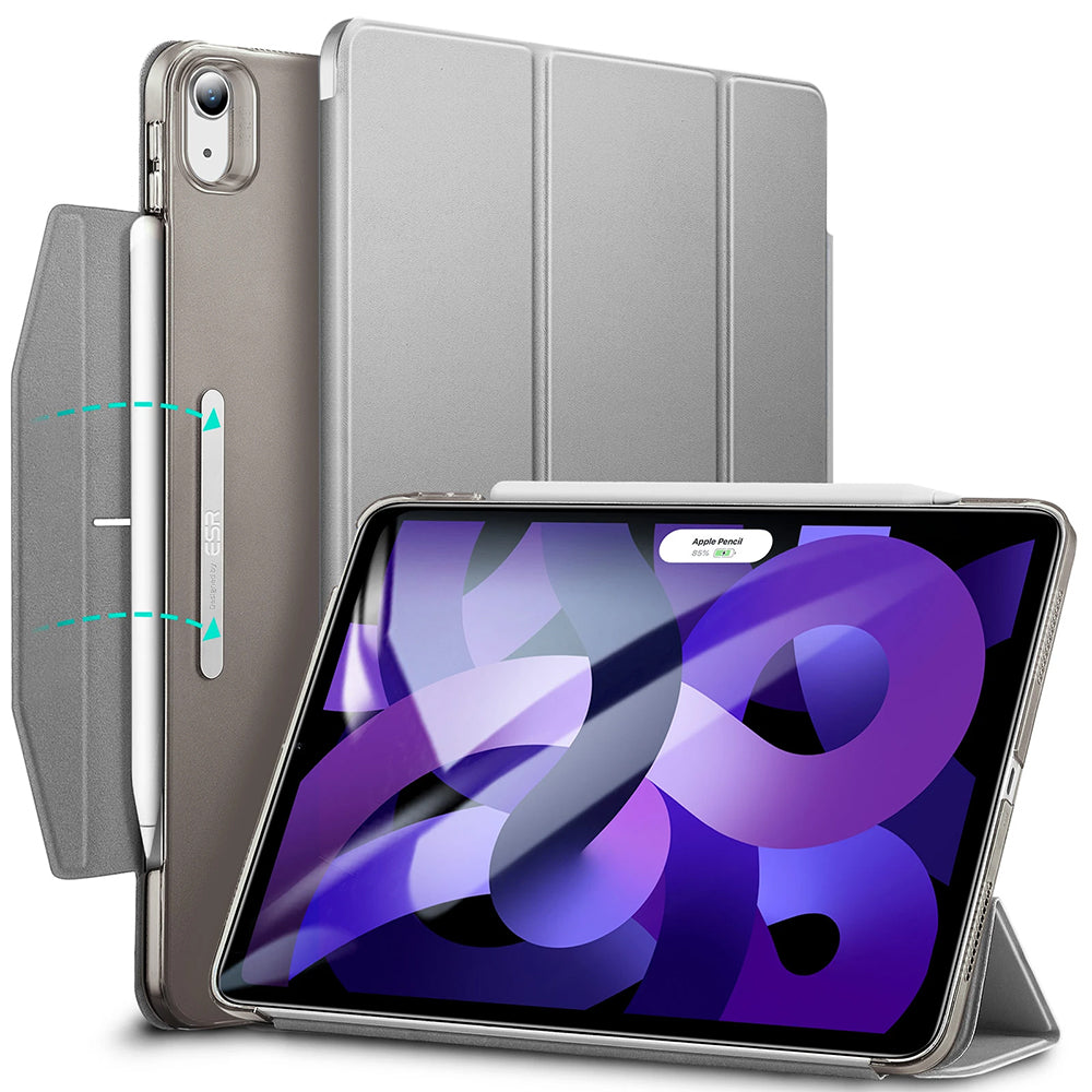 Etui na Apple iPad Air 11 (2026) / iPad Air 11 (2025) / Air 11 (2024) / Air (2022) / Air (2020), ESR, Ascend Trifold, Szary