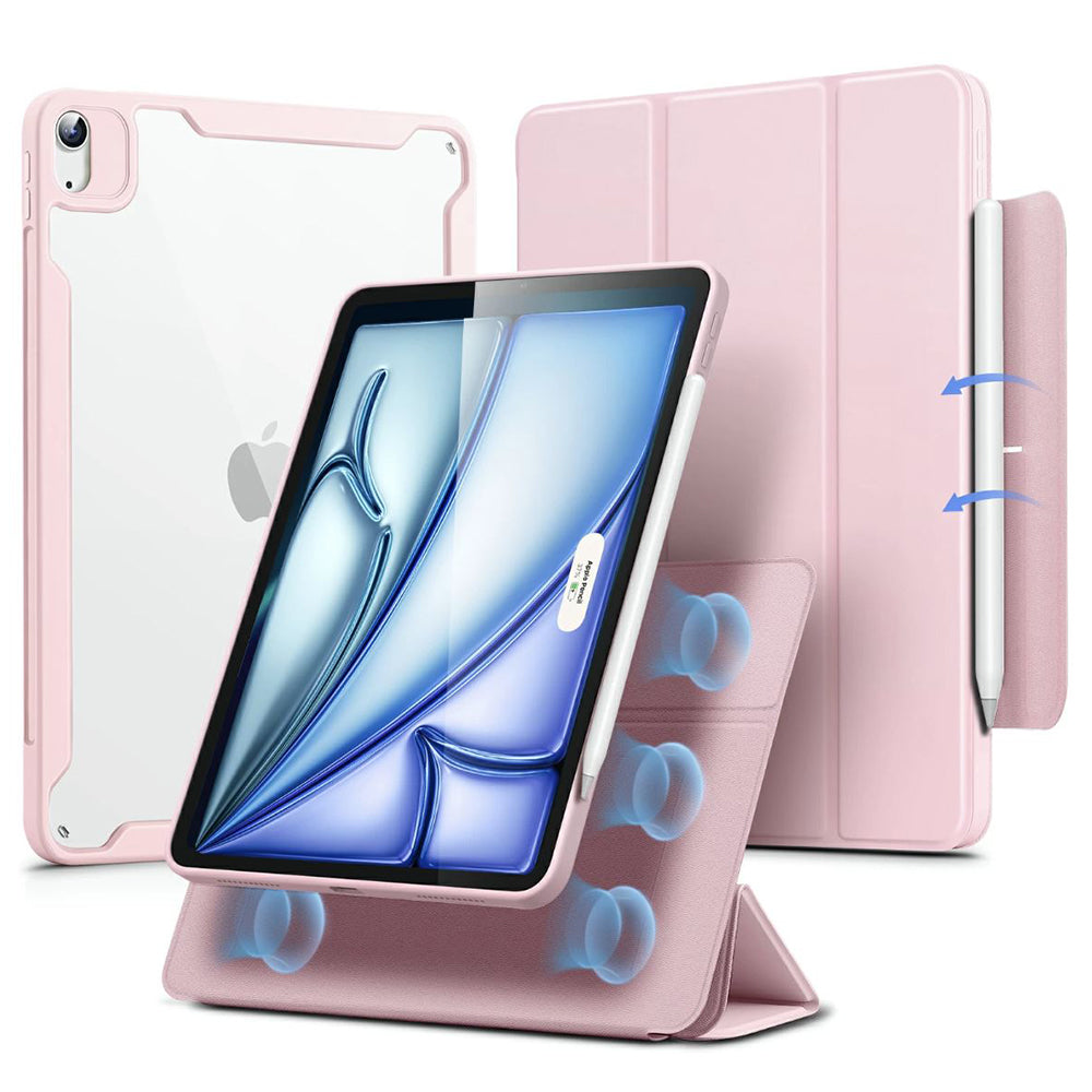 Etui na Apple iPad Air 11 (2026) / iPad Air 11 (2025) / Air 11 (2024) / Air (2022) / Air (2020), ESR, Rebound Hybrid, Różowe