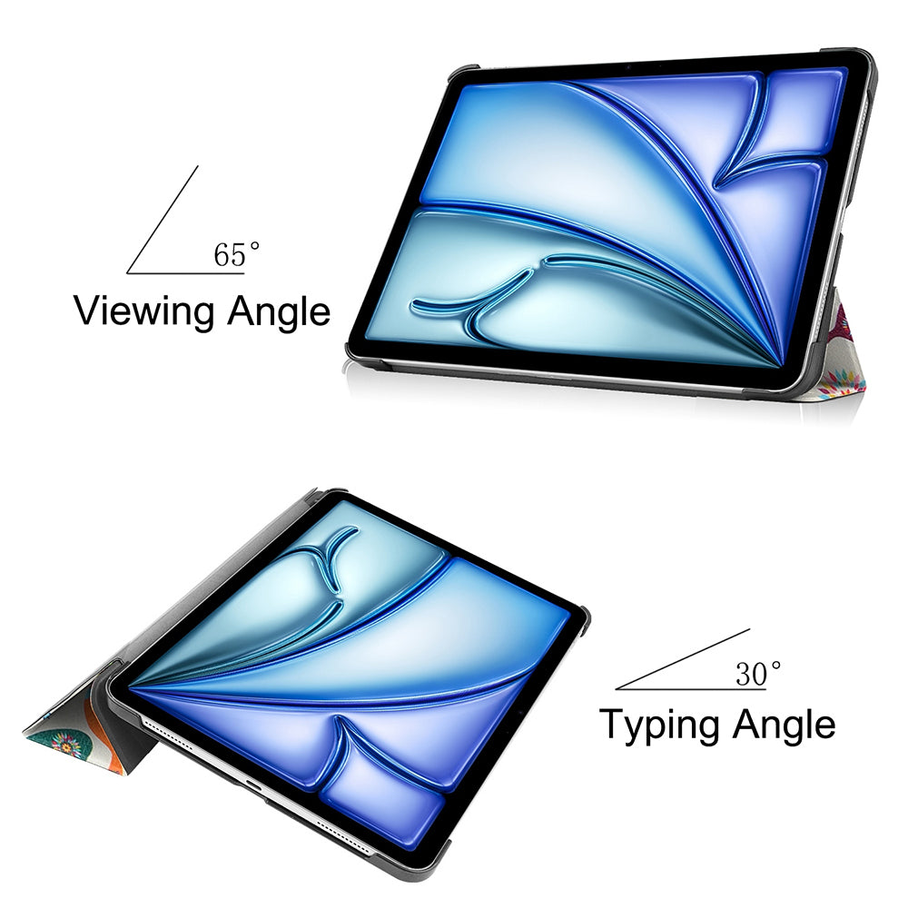 Etui na Apple iPad Air 11 (2026) / iPad Air 11 (2025) / Air 11 (2024), Techsuit, FoldPro Butterfly, wielokolorowe