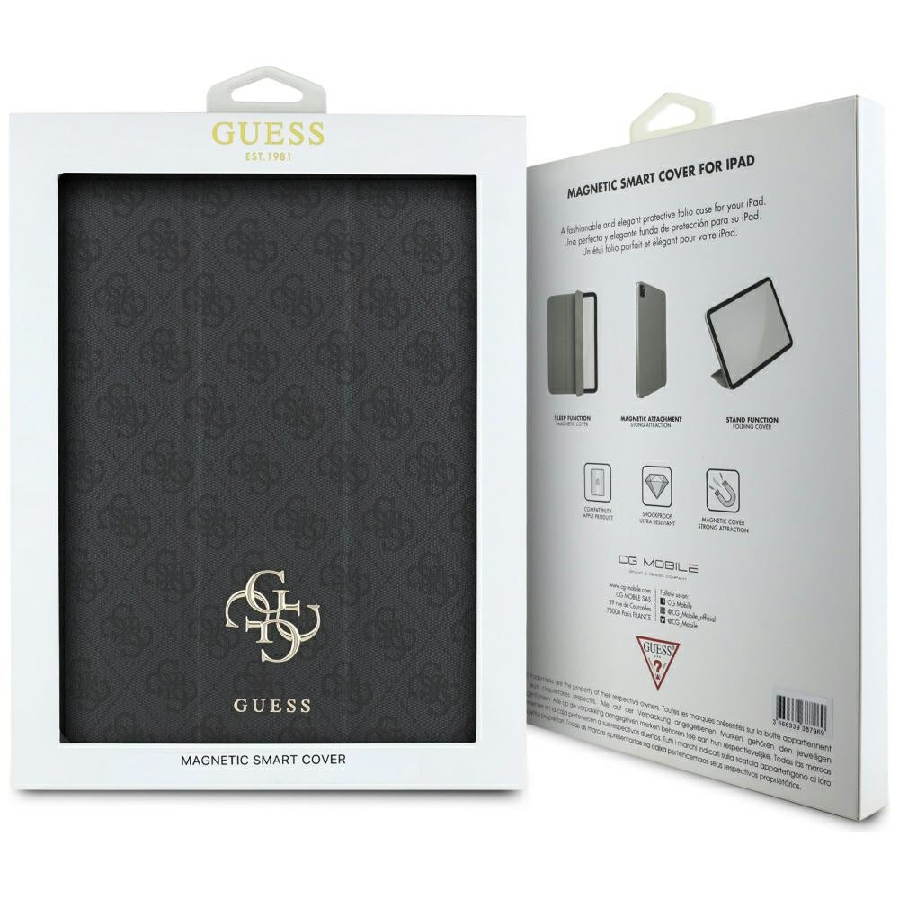 Case for Apple iPad Air 13 (2026) / Air 13 (2025) / Air 13 (2024), Guess, 4G Big Logo, Black