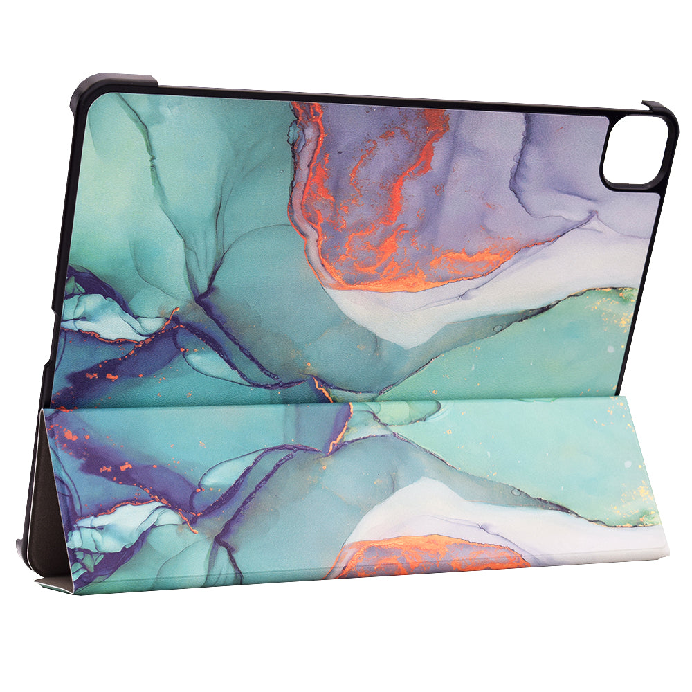 Etui na Apple iPad Air 13 (2026) / Air 13 (2025) / Air 13 (2024), Techsuit, FoldPro Green Time, wielokolorowe