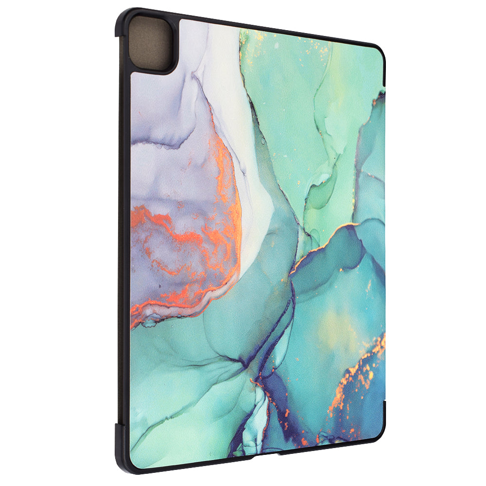 Etui na Apple iPad Air 13 (2026) / Air 13 (2025) / Air 13 (2024), Techsuit, FoldPro Green Time, wielokolorowe