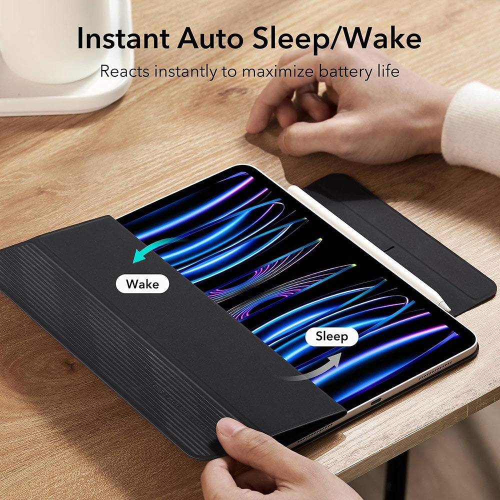 Etui do Apple iPad Pro 11 (2022) / Pro 11 (2021) / Pro 11 (2020) / Pro 11 (2018), ESR, Rebound, Czarne