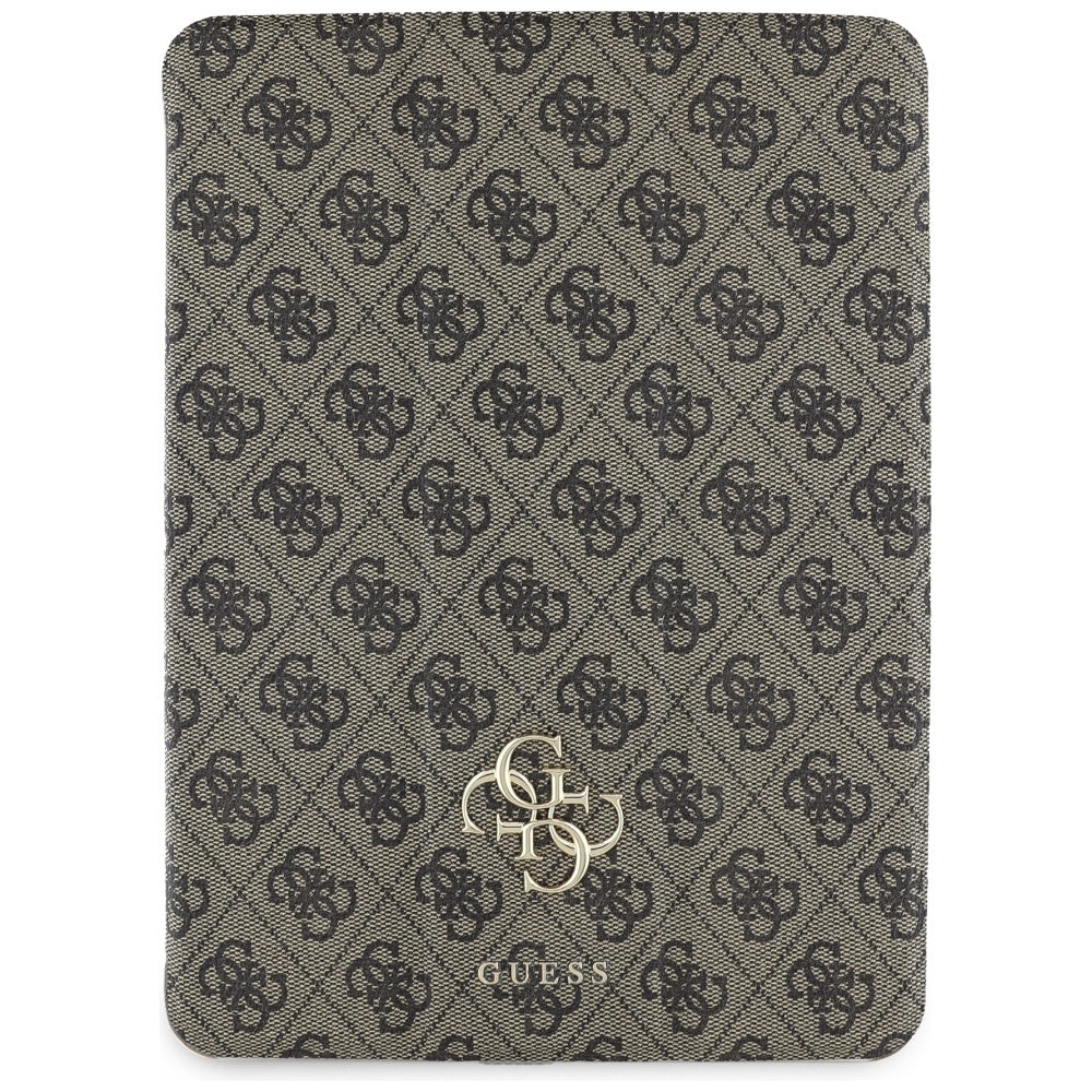 Etui dla Apple iPad Pro 11 (2024), Guess, 4G Big Logo, Brązowy