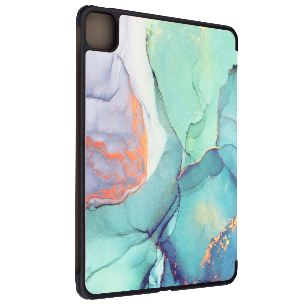 Etui na Apple iPad Pro 11 (2024), Techsuit, FoldPro Green Time, wielokolorowe