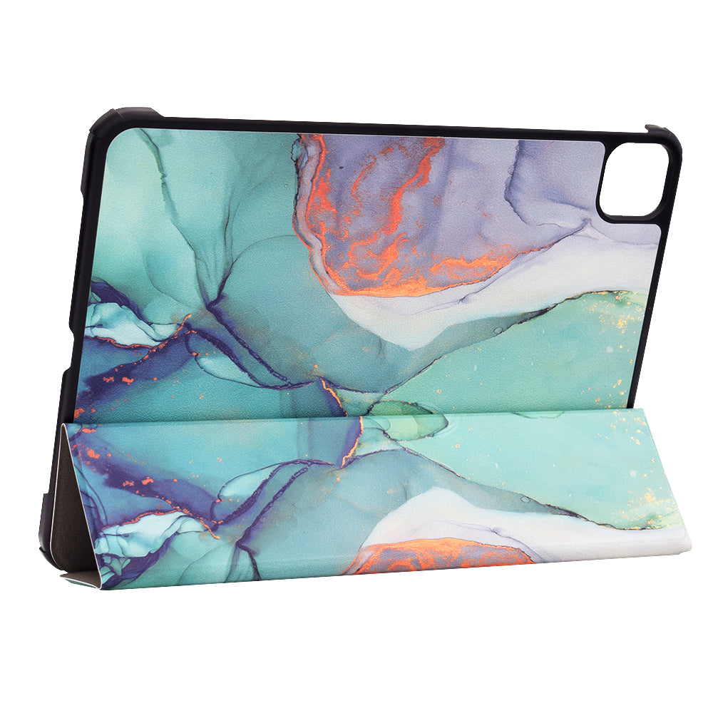 Etui na Apple iPad Pro 11 (2024), Techsuit, FoldPro Green Time, wielokolorowe