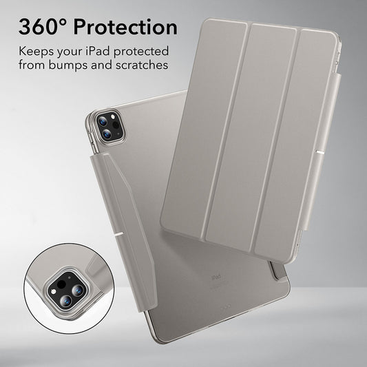 Etui na Apple iPad Pro 13 (2024), ESR, Ascend Trifold, Szare