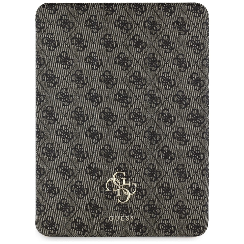 Etui na Apple iPad Pro 13 (2024), Guess, 4G Big Logo, Brązowy