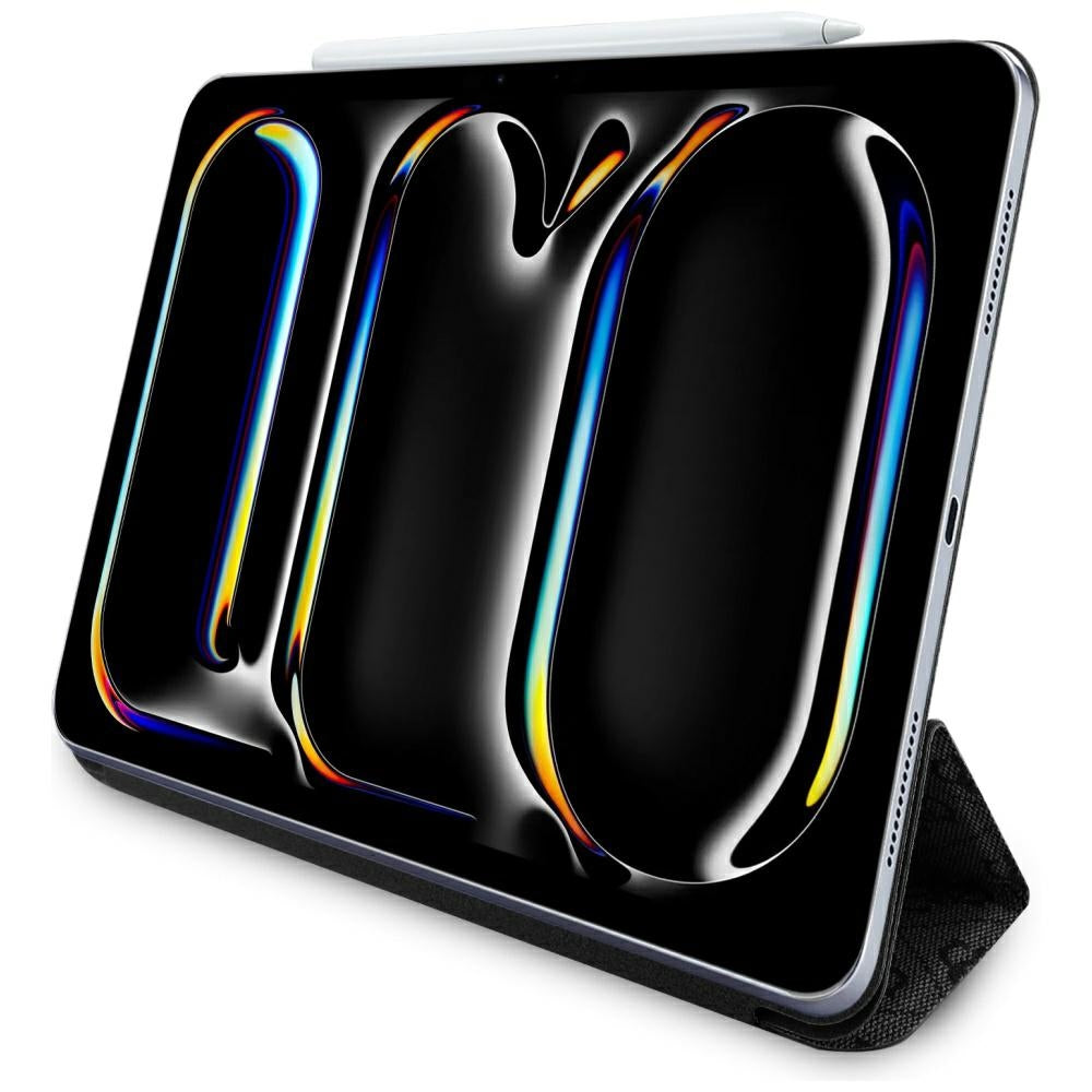 Etui na Apple iPad Pro 13 (2024), Guess, 4G Big Logo, Czarne