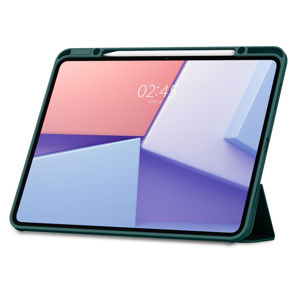 Etui na Apple iPad Pro 13 (2024), Spigen, Urban Fit, Zielony ACS07763