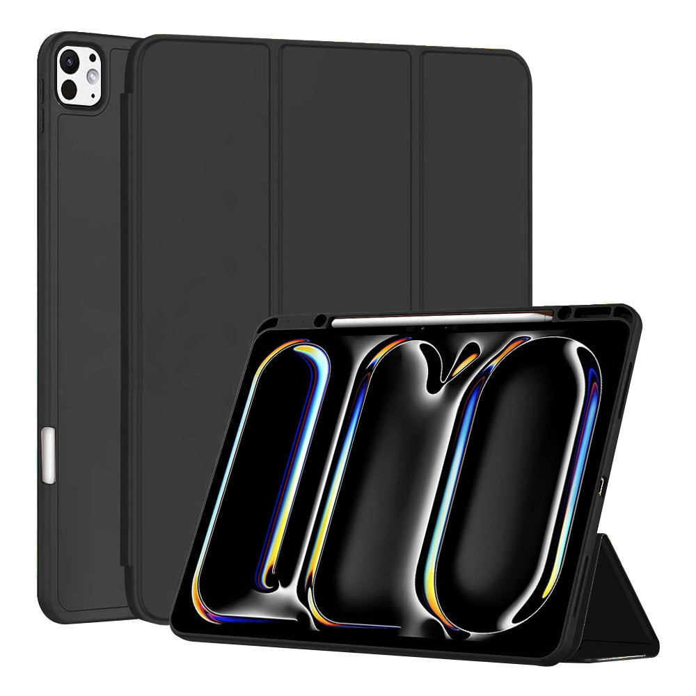 Etui na Apple iPad Pro 13 (2024), Techsuit, Flex Trifold, czarne