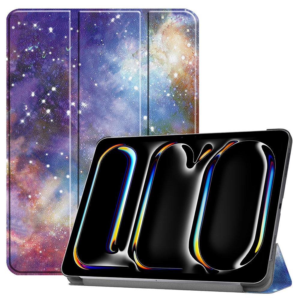 Etui na Apple iPad Pro 13 (2024), Techsuit, FoldPro Galaxy, Wielokolorowe