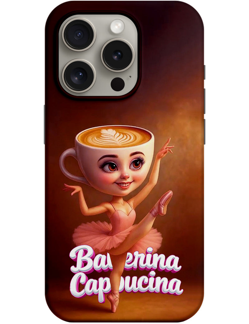 Etui na Apple iPhone 14 Pro, Perfect Case, Italian Brainrot Ballerina Capuccina, Wielokolorowe