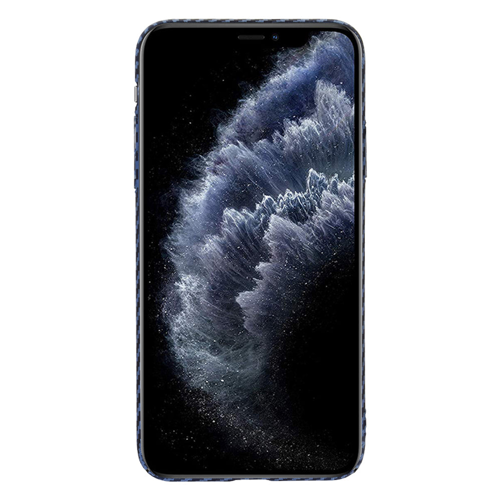 Etui na Apple iPhone 11 Pro Max, Techsuit, Carbonite FiberShell, Turkusowy