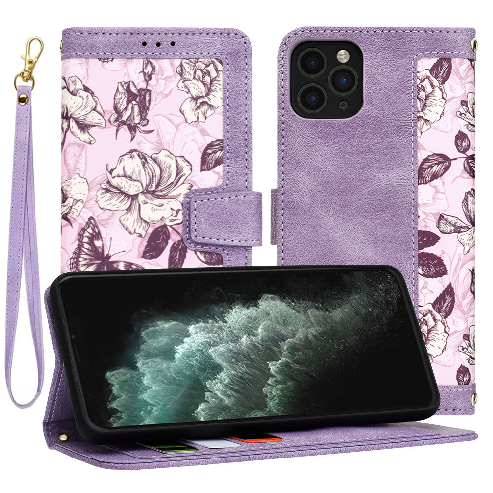 Etui na Apple iPhone 11 Pro Max, Techsuit, FlipCraft, Fioletowy
