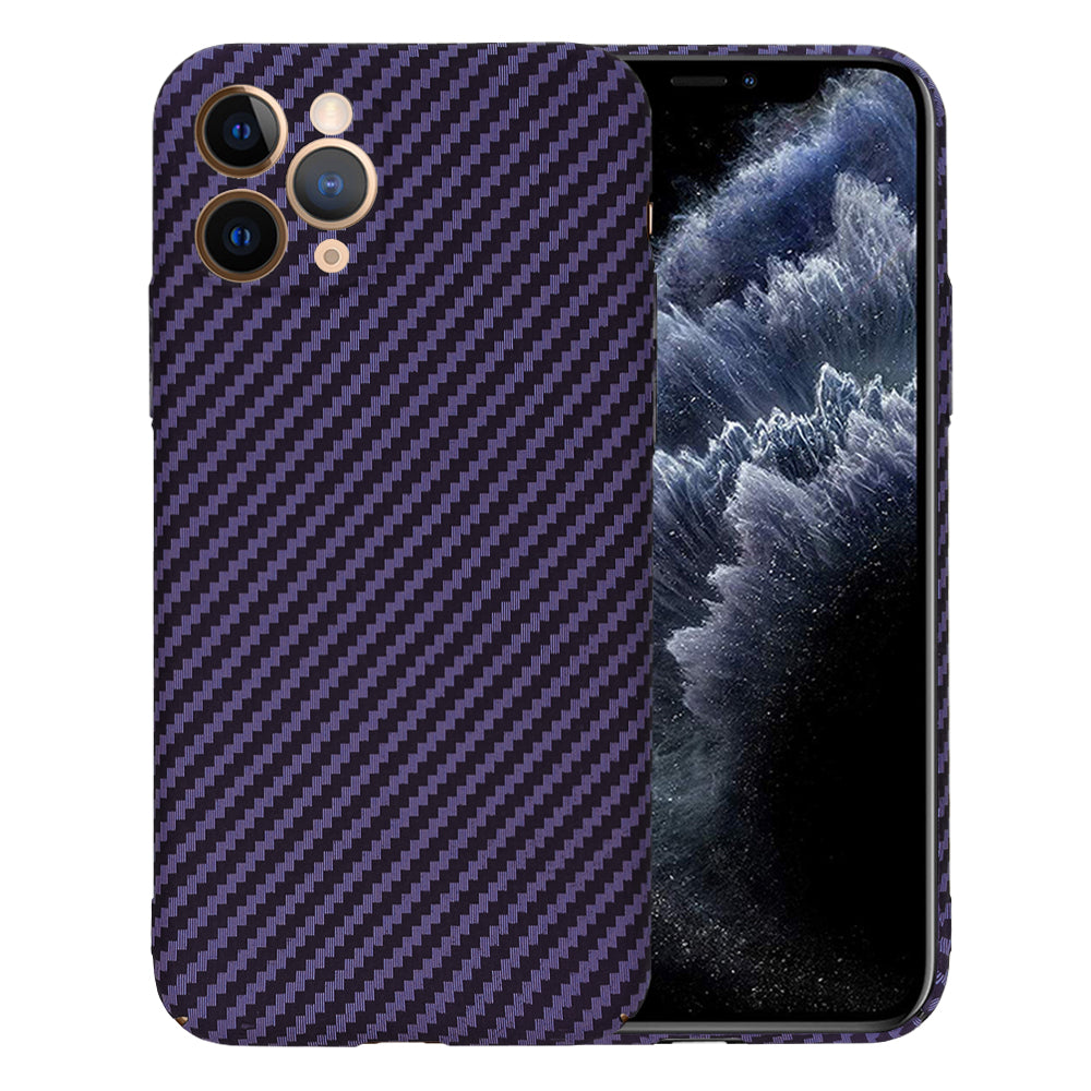 Etui na Apple iPhone 11 Pro, Techsuit, Carbonite FiberShell, Fioletowy