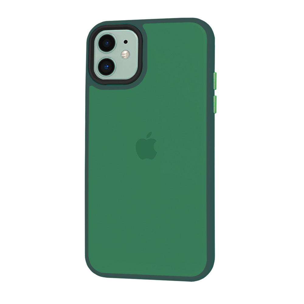 Etui na Apple iPhone 11, Techsuit, HaloFrost, Zielony