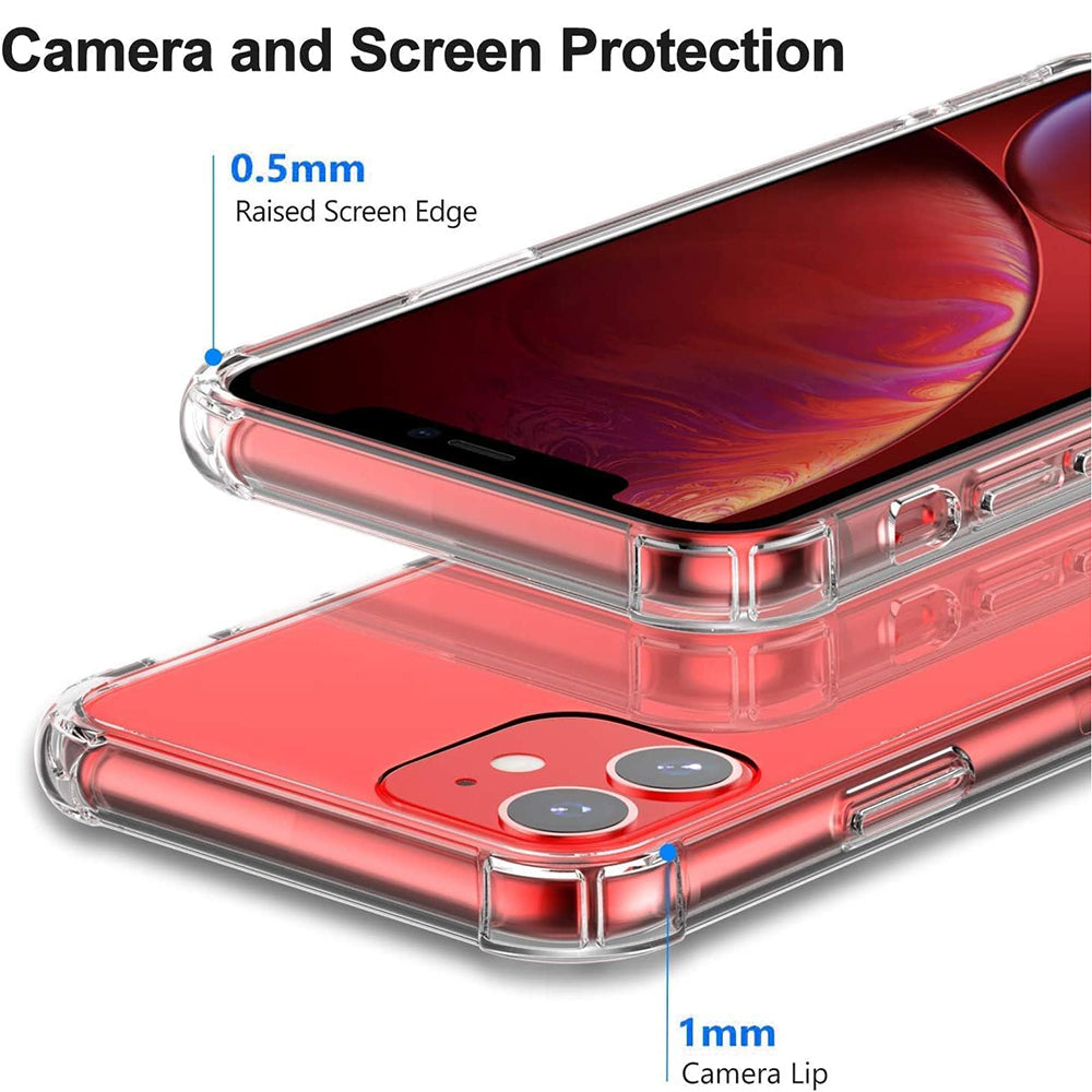 Etui na Apple iPhone 11, Techsuit, Shockproof Clear, Przezroczyste