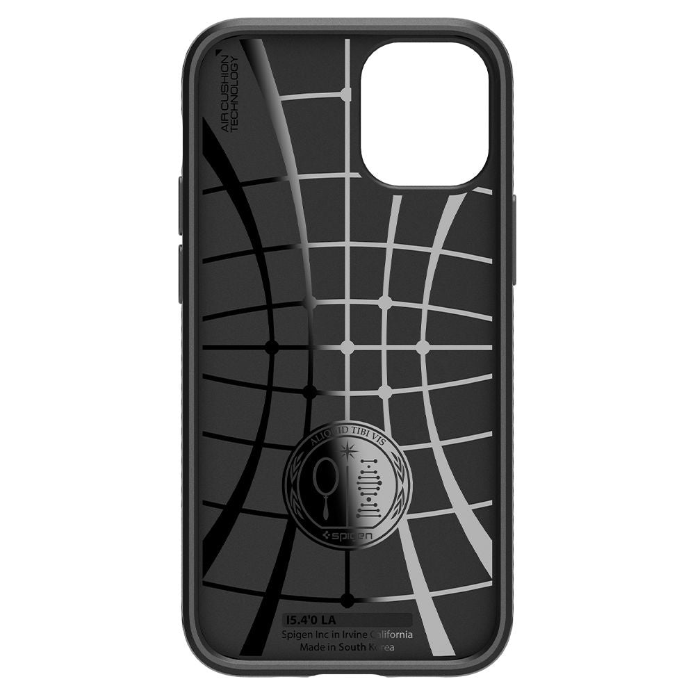 Etui na Apple iPhone 12 / 12 Pro, Spigen, Liquid Air, czarne ACS01701