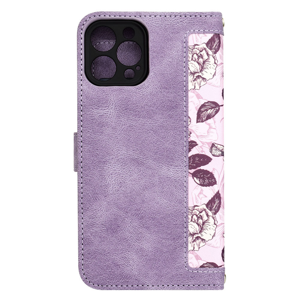 Etui na Apple iPhone 12 Pro Max, Techsuit, FlipCraft, Fioletowy