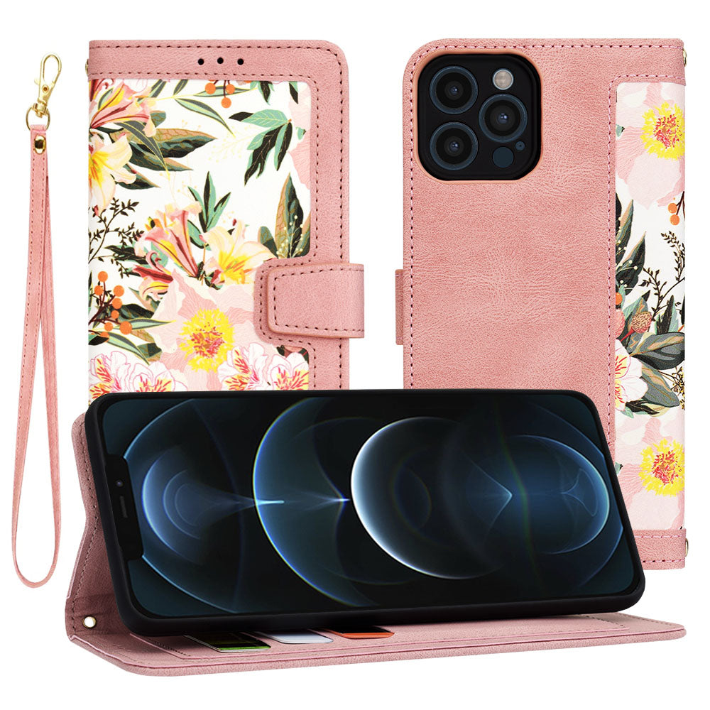 Etui na Apple iPhone 12 Pro Max, Techsuit, FlipCraft, różowe