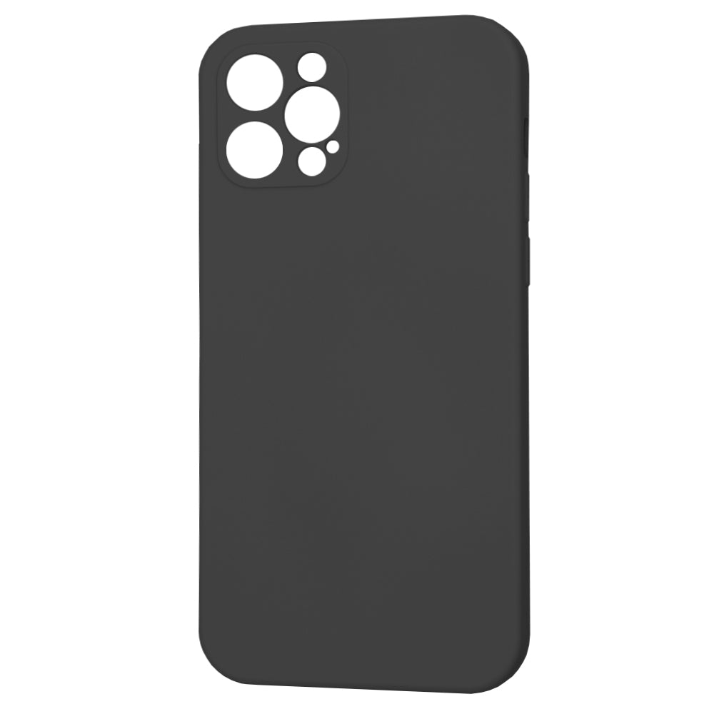 Etui na Apple iPhone 12 Pro, Techsuit, SoftFlex, czarne