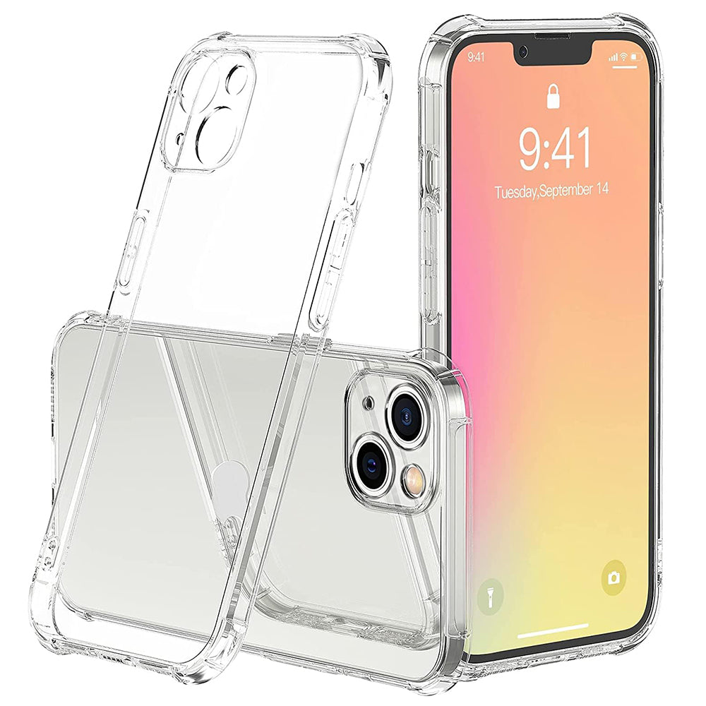Etui na Apple iPhone 13 mini, Techsuit, Shockproof Clear, Przezroczyste