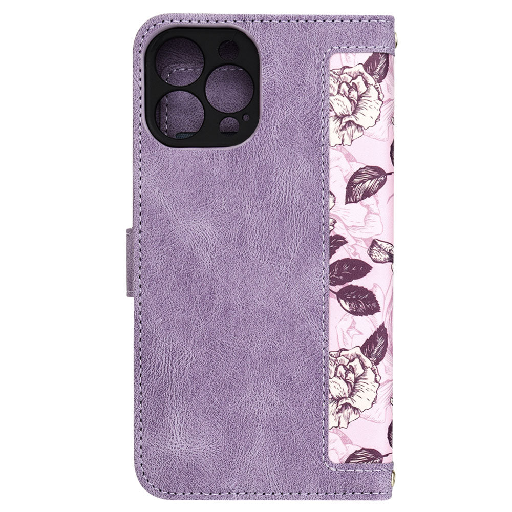 Etui na Apple iPhone 13 Pro Max, Techsuit, FlipCraft, Fioletowy