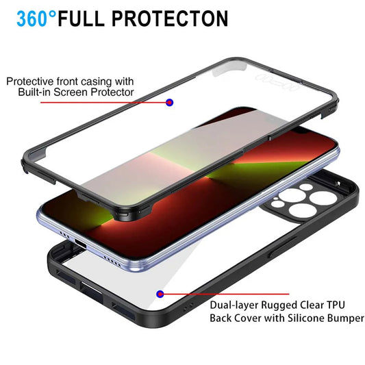 Etui na Apple iPhone 13 Pro, Techsuit, ColorVerse 360, Różowe