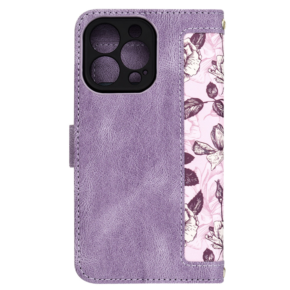 Etui na Apple iPhone 13 Pro, Techsuit, FlipCraft, Fioletowy