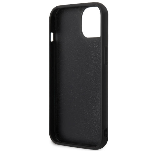 Etui na Apple iPhone 14 Plus, Karl Lagerfeld, 3D Rubber Ikonik Karl, Czarne.