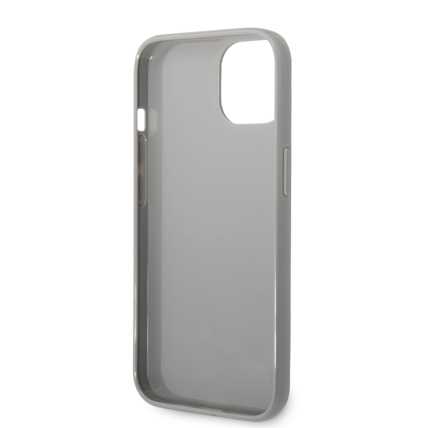 Etui na Apple iPhone 14 Plus, Karl Lagerfeld, Monogram Iridescent, Srebrne