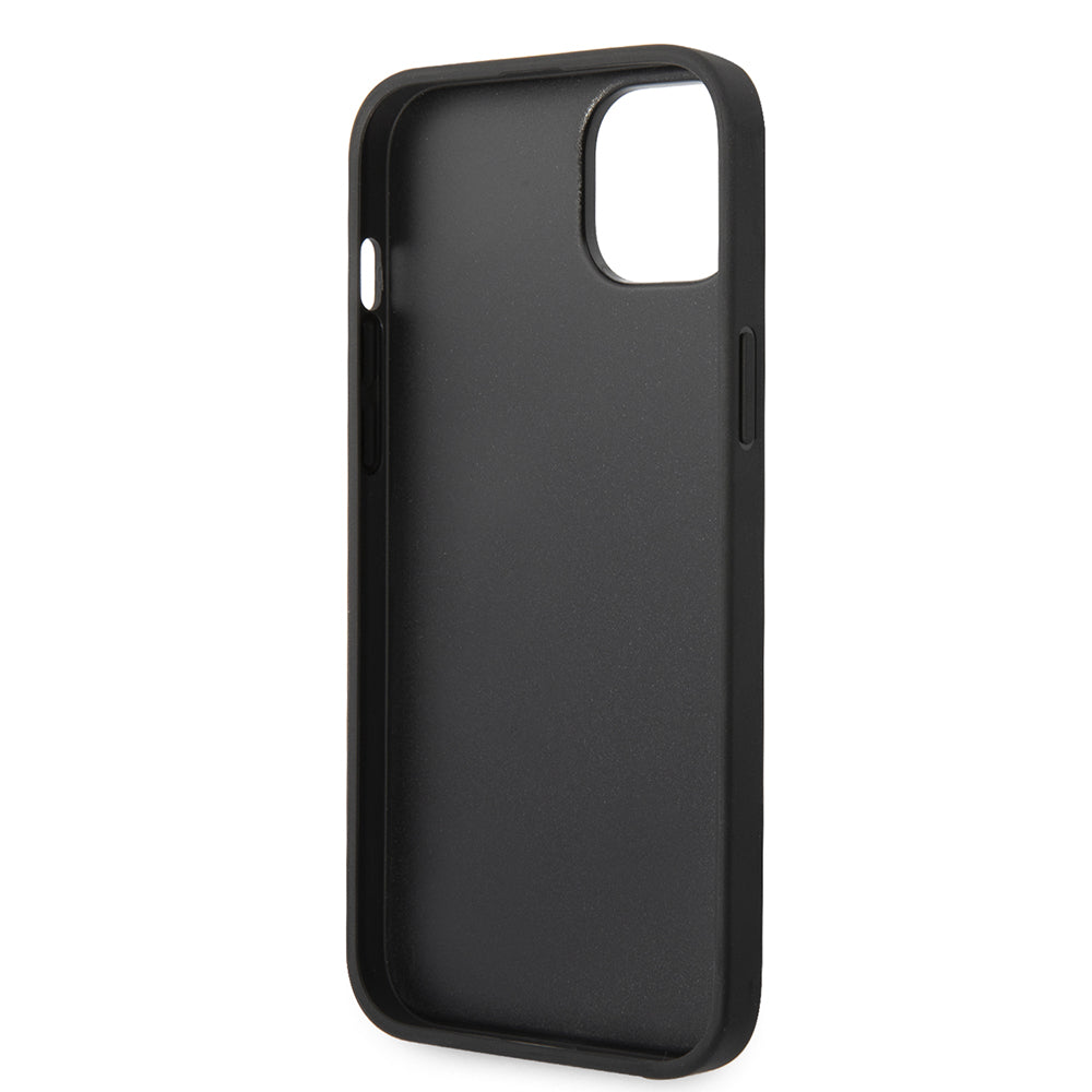 Etui na Apple iPhone 14 Plus, Karl Lagerfeld, Monogram Stripe, Brązowy