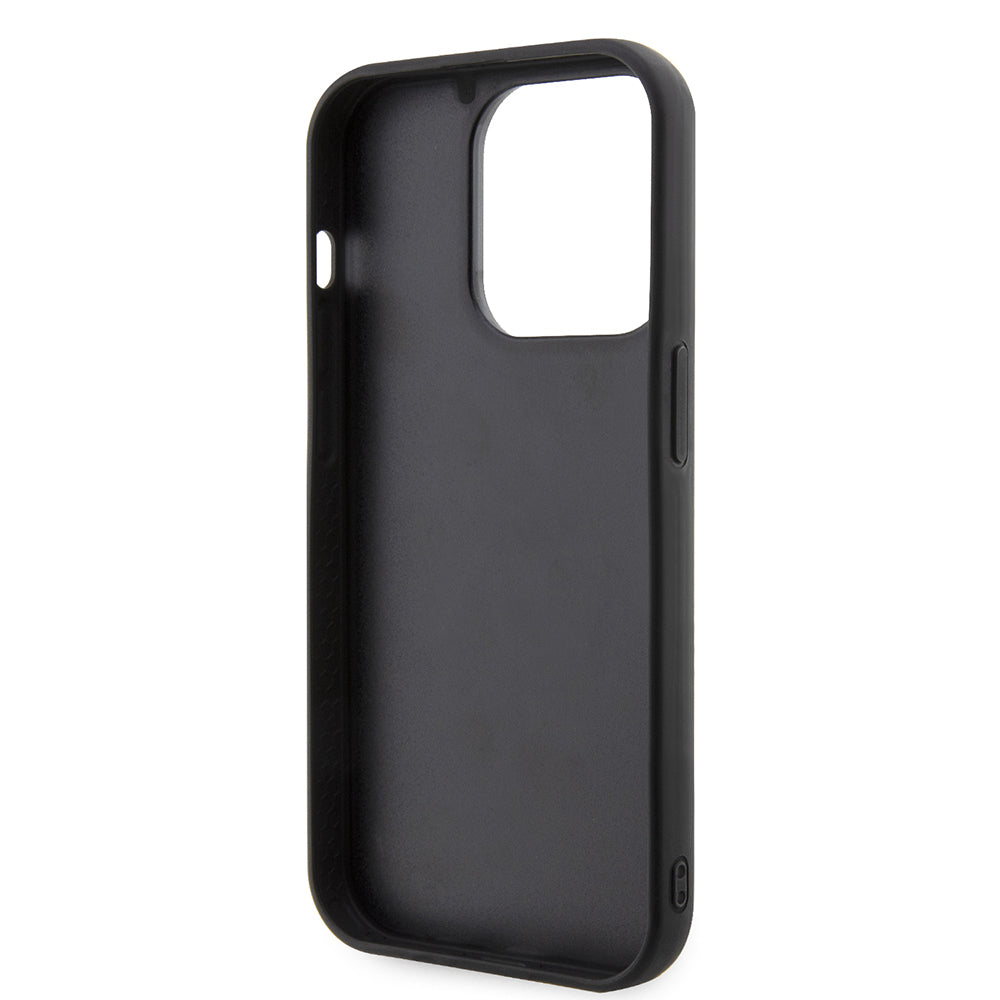Etui na Apple iPhone 14 Pro, Karl Lagerfeld, 3D Rubber Ikonik Karl, Czarne