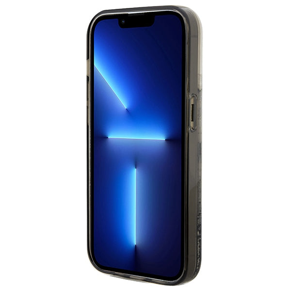 Etui na Apple iPhone 14 Pro Max, Karl Lagerfeld, Liquid Glitter Choupette, Przezroczyste