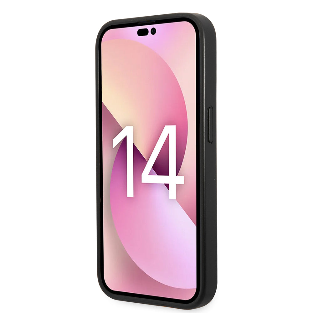 Etui na Apple iPhone 14 Pro Max, Karl Lagerfeld, Saffiano Choupette's Head, Czarne