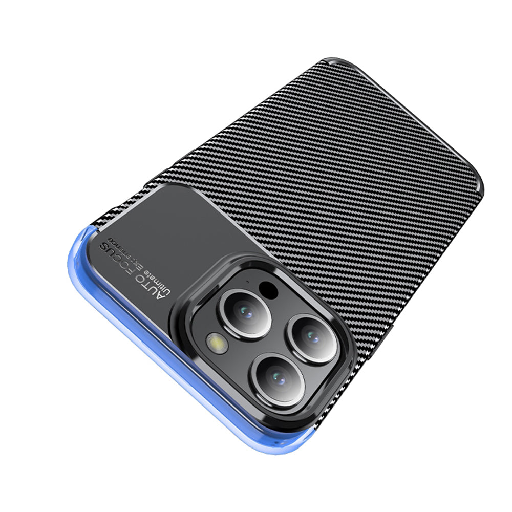 Etui na Apple iPhone 14 Pro, Techsuit, CarbonFiber, Czarne