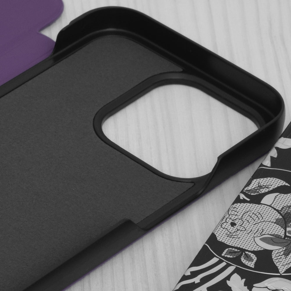 Etui na Apple iPhone 14 Pro, Techsuit, eFold, fioletowe