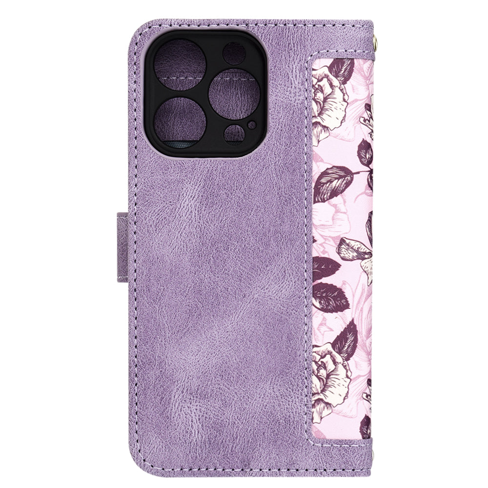 Etui na Apple iPhone 14 Pro, Techsuit, FlipCraft, Fioletowy