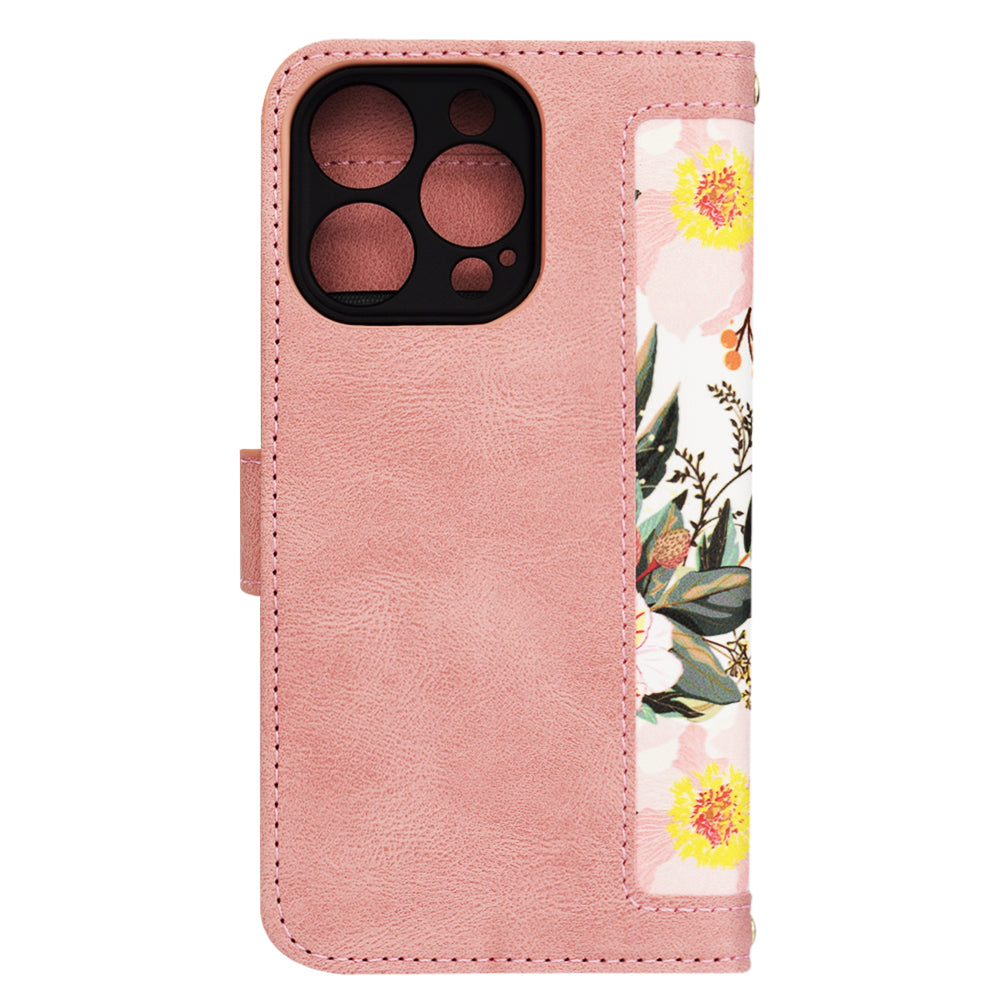 Etui na Apple iPhone 14 Pro, Techsuit, FlipCraft, różowe