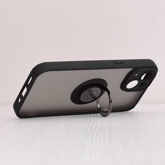 Etui na Apple iPhone 14, Techsuit, Glinth, czarne