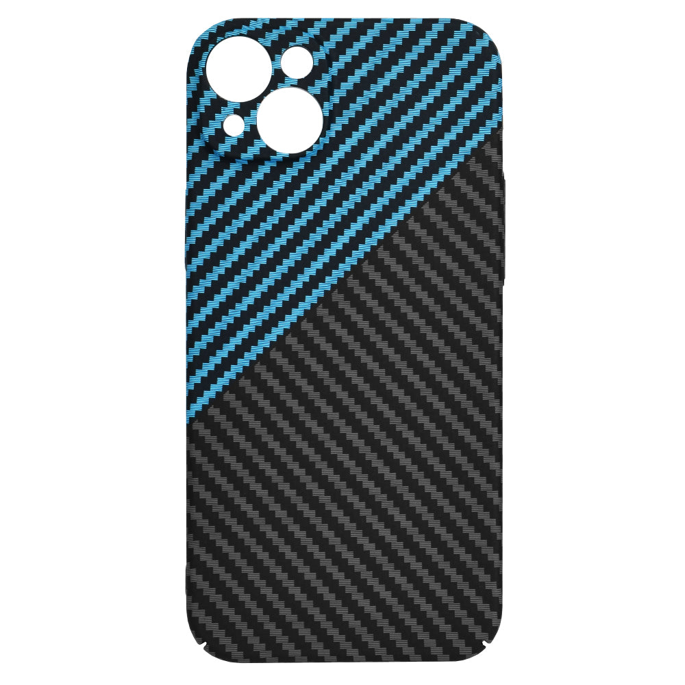 Etui na Apple iPhone 15 Plus, Techsuit, Carbonite FiberShell, Czarna Bleu