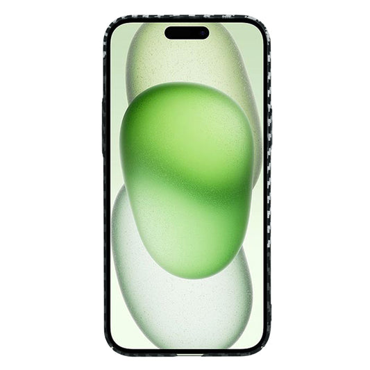 Etui na Apple iPhone 15 Plus, Techsuit, Carbonite FiberShell, Czarny Szary