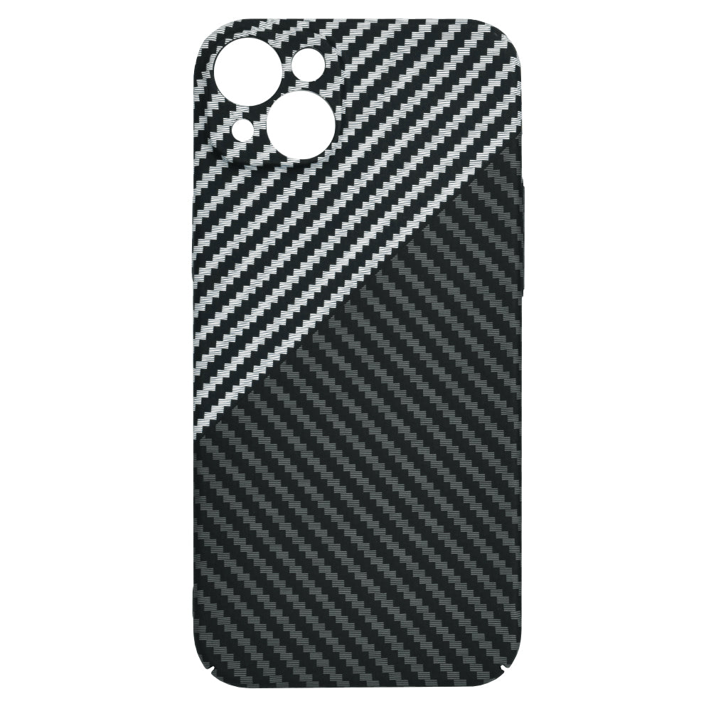 Etui na Apple iPhone 15 Plus, Techsuit, Carbonite FiberShell, Czarny Szary