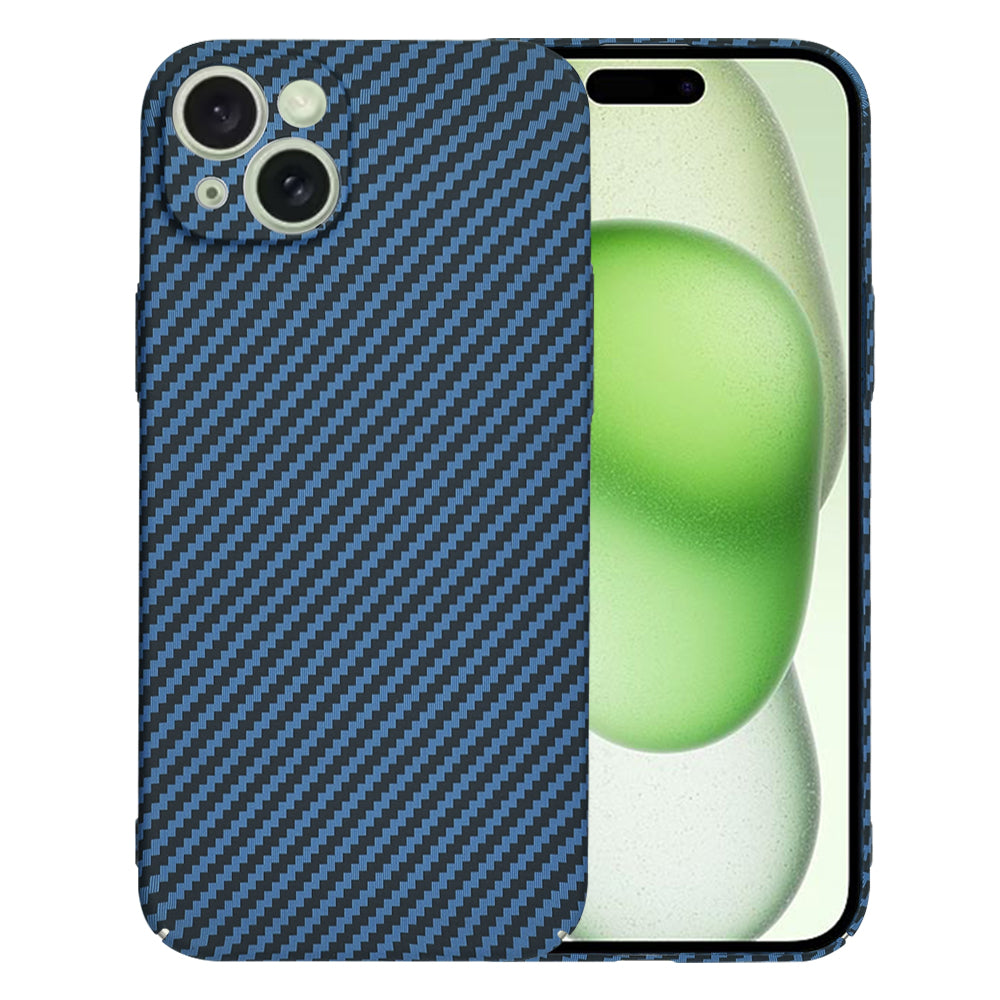Etui na Apple iPhone 15 Plus, Techsuit, Carbonite FiberShell, Turkusowe