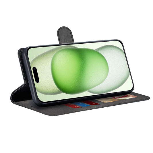 Etui na Apple iPhone 15 Plus, Techsuit, Diary Book, czarne