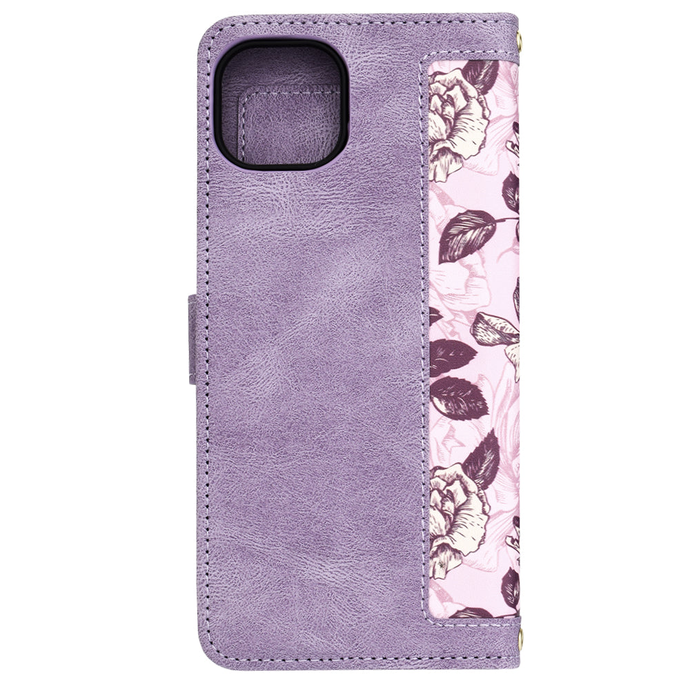 Etui na Apple iPhone 15 Plus, Techsuit, FlipCraft, Fioletowy